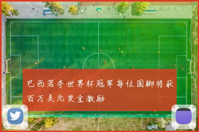 巴西若夺世界杯冠军每位国脚将获百万美元奖金激励